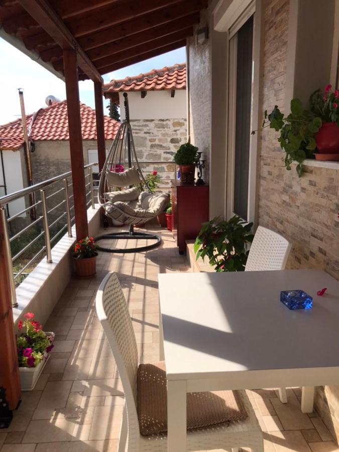 Nikos Apartament Прінос Екстер'єр фото
